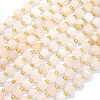 Natural Pink Aventurine Beads Strands G-K389-E19-01-1