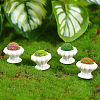 GOMAKERER 8Pcs 4 Styles Resin Simulated Flower Bed AJEW-GO0001-71-5