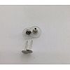 Non-Tarnish 304 Stainless Steel Stud Earring Findings LS-STAS-I069-42-1