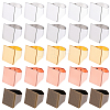 30Pcs 5 Colors Brass Finger Rings RJEW-SC0001-40-1