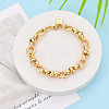 Brass Chain Bracelets BJEW-N032-06G-1