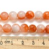 Natural Dyed Yellow Jade Beads Strands G-Q160-A01-01G-5