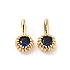 Brass Micro Pave Cubic Zirconia Charms LS-KK-Z040-01C-1