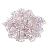 UV Plating Luminous Transparent Acrylic Beads OACR-P010-08D-3