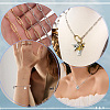 DIY 304 Stainless Steel Paperclip Chains Necklaces/Bracelets Making Kits DIY-SC0029-34-4