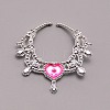 Plastic Doll Charm Necklaces DIY-WH0185-95-3