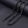 Titanium Steel Byzantine Chain Necklaces for Men FS-WG56795-26-1