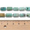 Natural Peruvian Turquoise(Jasper) Beads Strands G-NH0072-E04-01-5