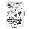 Custom Summer Theme PVC Plastic Clear Stamps DIY-WH0631-0021-6