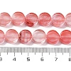 Cherry Quartz Glass Beads Strands G-C159-B04-01-4