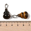 Natural Tiger Eye Pendants G-B127-03P-02-4