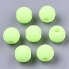 Frosted Acrylic Beads OACR-N008-012A-A04-1