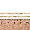 Brass Column Link Chains CHC-T018-54G-3