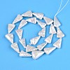 Natural Baroque Pearl Keshi Pearl Beads Strands PEAR-N021-18-2