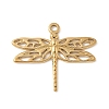 304 Stainless Steel Dragonfly Pendants STAS-S186-08D-G-1