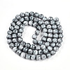Baking Paint Glass Beads Strands DGLA-N003-10mm-A06-2