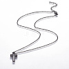 304 Stainless Steel Pendant Necklaces NJEW-F264-05B-1