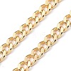 Brass Curb Chain Bracelets BJEW-JB05406-02-4