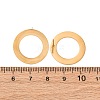 304 Stainless Steel Stud Earring Findings STAS-D371-04G-3