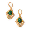 Zinc Alloy Resin Hoop Earrings FS-WG5C4FF-03-2