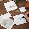 100Pcs 3 Styles Blank Watercolor Paper Blank Stamp DIY-GL0006-35-3