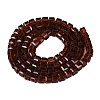 Transparent Glass Beads Strands GLAA-R041-8x8mm-A09-2