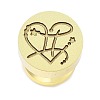 Constellation Golden Tone Wax Seal Brass Stamp Heads LS-STAM-P002-02G-09-1