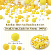 3 sets Polyester Ball Decoration DIY-SC0031-26C-2
