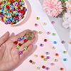 300Pcs Opaque Acrylic Beads OACR-SC0002-68-3