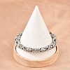 304 Stainless Steel Byzantine Chains Bracelets for Men SA-T001-01AS-1