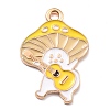 Alloy Enamel Pendants X-ENAM-E361-06LG-2