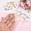 32Pcs 2 Colors 304 Stainless Steel Stud Earring Findings STAS-BBC0008-92-3