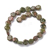 Natural Unakite Beads Strands G-K359-C15-01-3