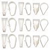 15Pcs 3 Styles 925 Sterling Silver Snap on Bails STER-ME0001-19-1