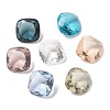 Pointed Back Glass Rhinestone Cabochons GLAA-B012-34C-1