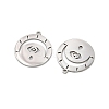 201 Stainless Steel Pendants STAS-U052-02B-P-2