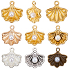 60Pcs 6 Colors Alloy Pendants FIND-SC0017-53-7