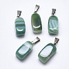 Natural Banded Agate/Striped Agate Pendants G-T122-20D-1