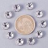 304 Stainless Steel Rhinestone Bead Spacers LS-STAS-PH0001-02P-3