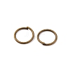 Brass Open Jump Rings KK-G514-01L-AB-2