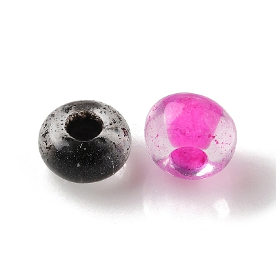 195G 15 Colors 8/0 Transparent Glass Seed Beads SEED-YW0002-30-1