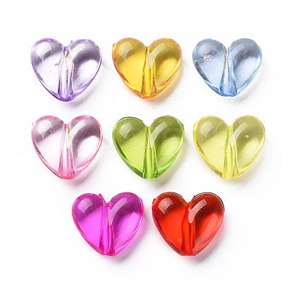 Transparent Acrylic Beads MACR-N013-065-1