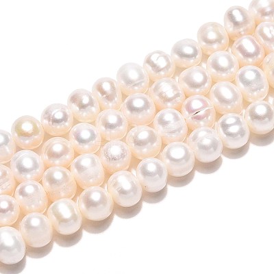 Natural Cultured Freshwater Pearl Beads Strands PEAR-N013-05N-1