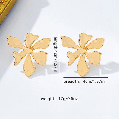 Alloy Stud Earrings for Women WG1DBE6-01-1