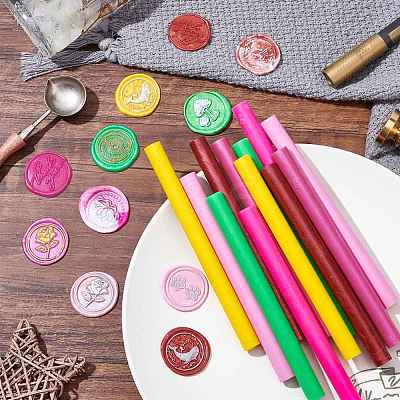 Sealing Wax Sticks DIY-WH0003-G28-1