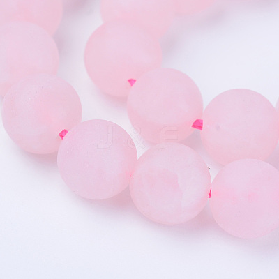 Natural Rose Quartz Beads Strands LS-G-Q462-8mm-11-1