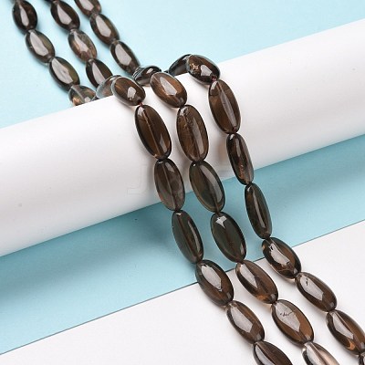 Natural Smoky Quartz Beads Strand G-C238-41-1