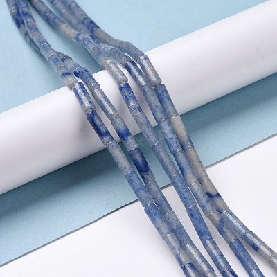 Dyed & Heated Natural Blue Aventurine Beads Strands G-D464-02-1