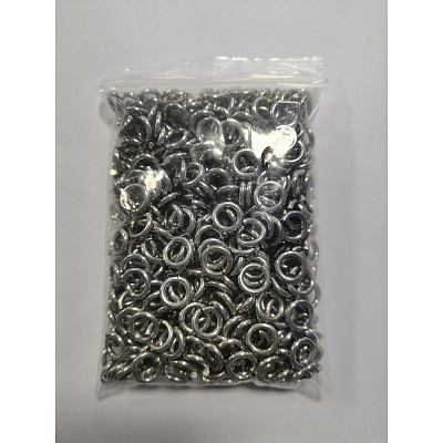 Tarnish Resistant 304 Stainless Steel Open Jump Rings STAS-R065-44-1