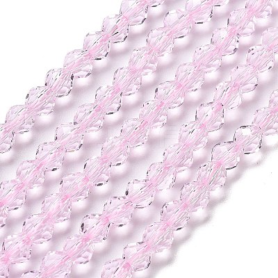 Transparent Glass Beads Strands GLAA-A014-03N-1